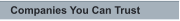 Companies You Can Trust