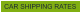 CAR SHIPPING RATES